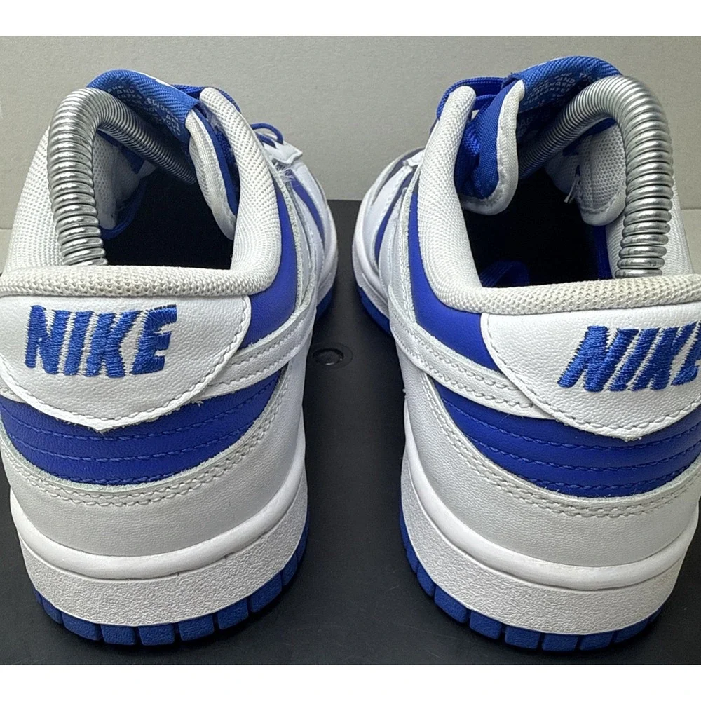 Nike Dunk Low Racer Blue White Reverse Kentucky Mens Sneaker DD1391-401 Size 7.5